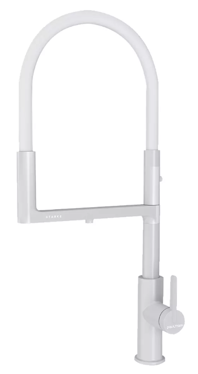 Фото товара: Paulmark TORNADO, смеситель, белый матовый