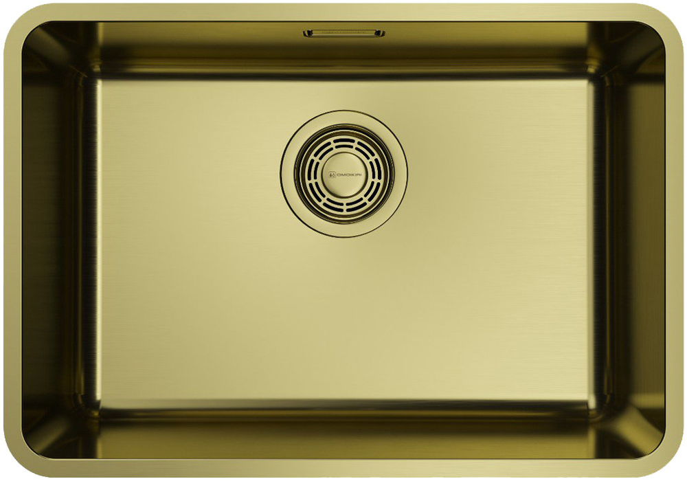 Фото товара: Omoikiri Omi 53-U/I-LG Ultra Mini, мойка, нержавеющая сталь/светлое золото