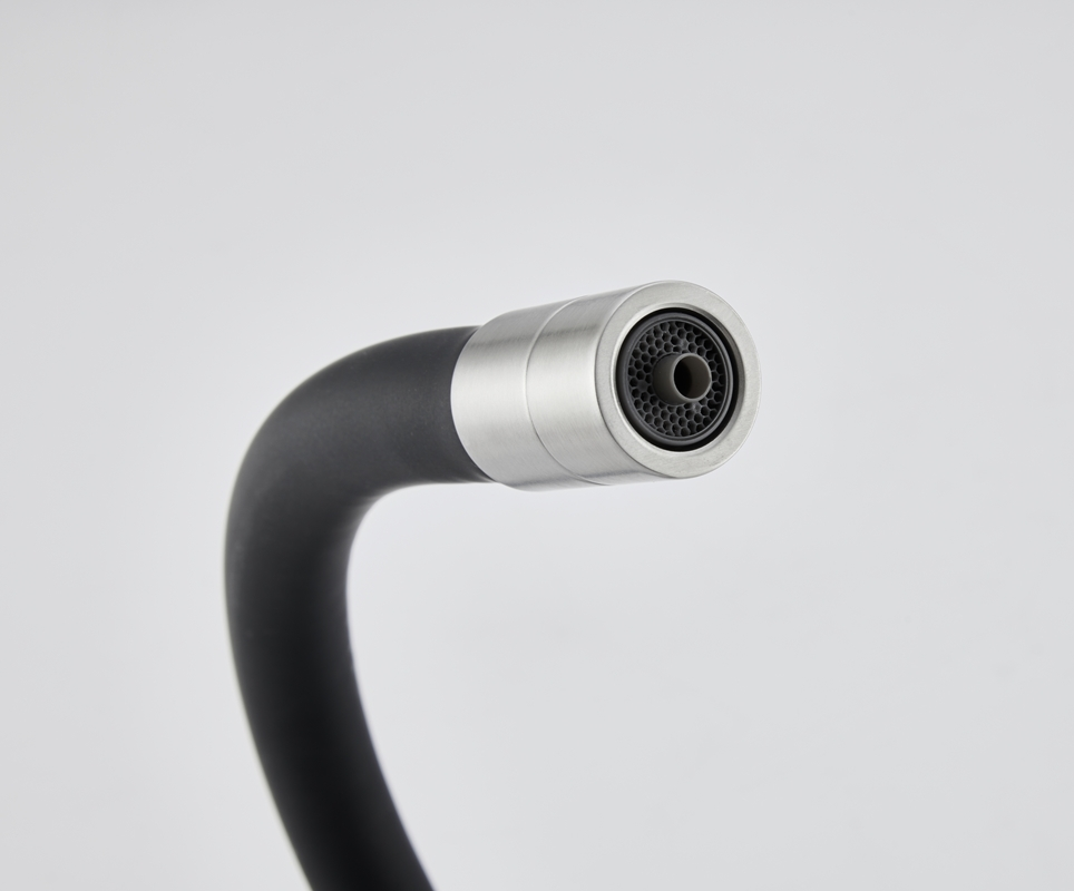 Детальное фото товара: Emar EC-3015 PVD Dark, смеситель, вороненая сталь