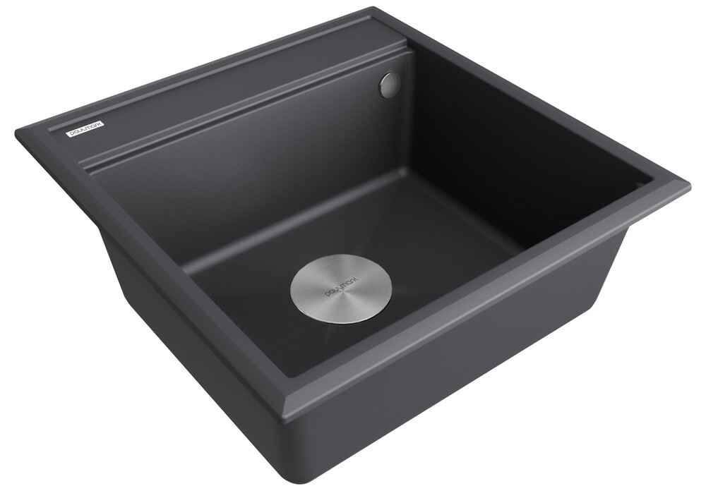 Paulmark STEPIA 50, мойка, гранит, антрацит Детальное фото товара: Paulmark STEPIA 50, мойка, гранит, антрацит