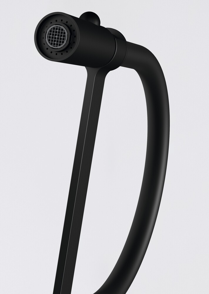 Детальное фото товара: Franke Lina Semi-pro, смеситель, черный матовый