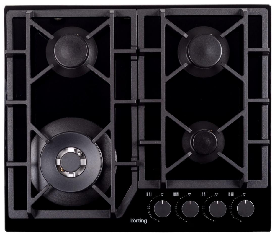 Korting HGG 6919 CTN Фото товара: Korting HGG 6919 CTN газовая поверхность