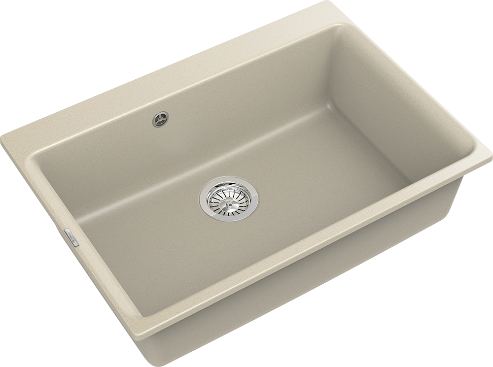 Детальное фото товара: Rivelato AXEL Х-70 beige scuro, мойка, гранит, темно-бежевый