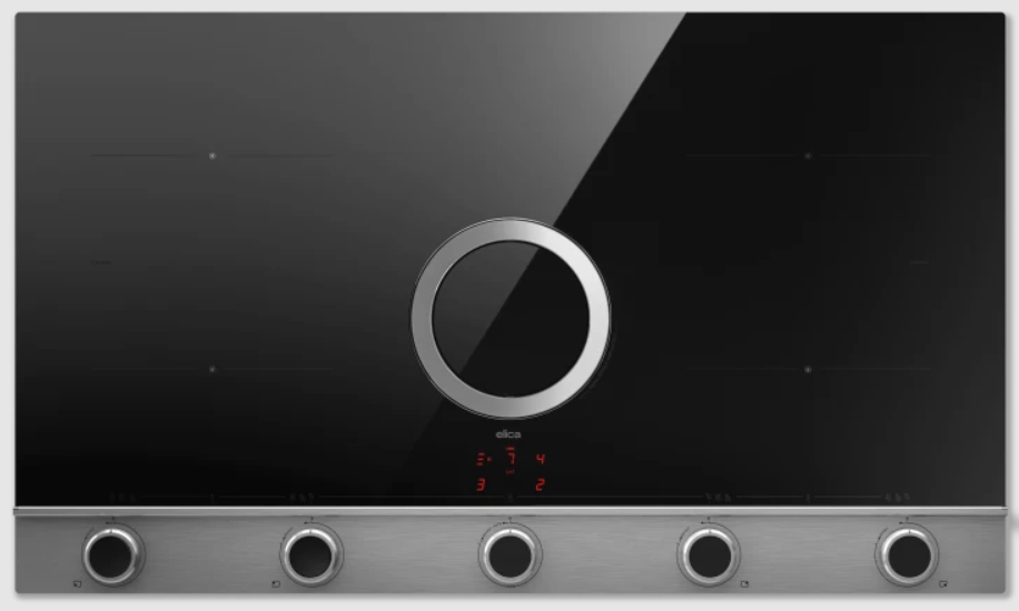 Фото товара: ELICA NIKOLATESLA UNPLUGGED EVO IX/A/90 индукционная поверхность