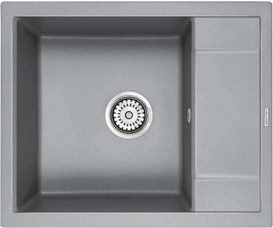 Детальное фото товара: Paulmark FLUGEN 50-600, мойка, гранит, серый металлик