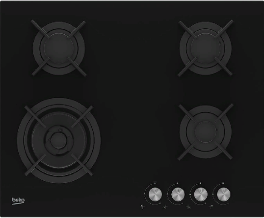 Фото товара: Beko HINW 64229 S газовая поверхность