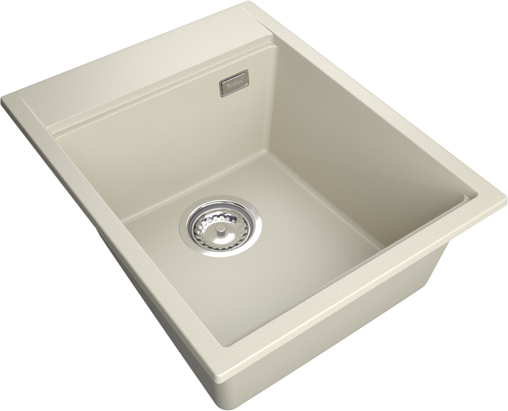 Детальное фото товара: Rivelato TESORO TR-405 beige scuro, мойка, гранит, тёмно-бежевый
