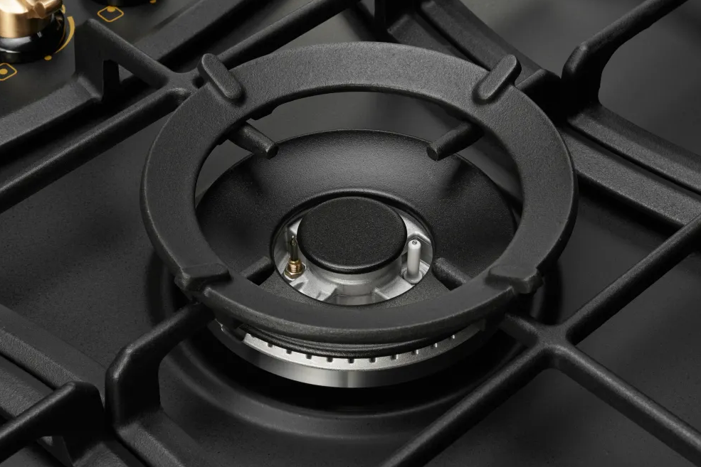 Kuppersberg FS 903 B Bronze Детальное фото товара: Kuppersberg FS 903 B Bronze газовая поверхность