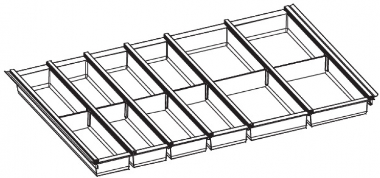 Фото товара: Ninka Cuisio Aqua 800, Tandem Box Blum, DWD XP, Nova Pro Grass, лоток для столовых приборов, черный