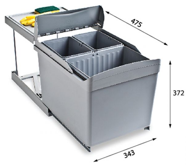 ALVEUS ALBIO 30 1X16 L+2X7,5 L Фото товара: ALVEUS ALBIO 30 1X16 L+2X7,5 L