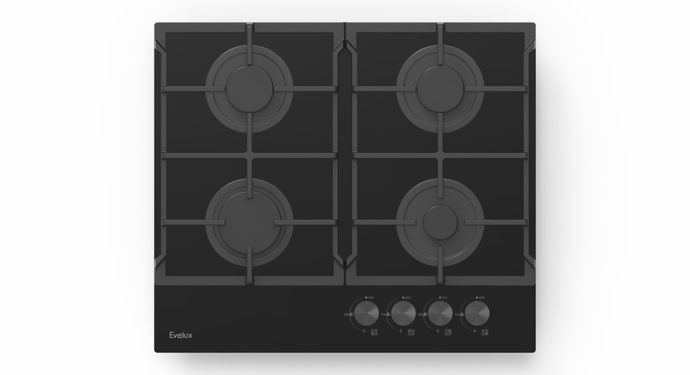 Evelux HEG 615 BG Фото товара: Evelux HEG 615 BG газовая поверхность