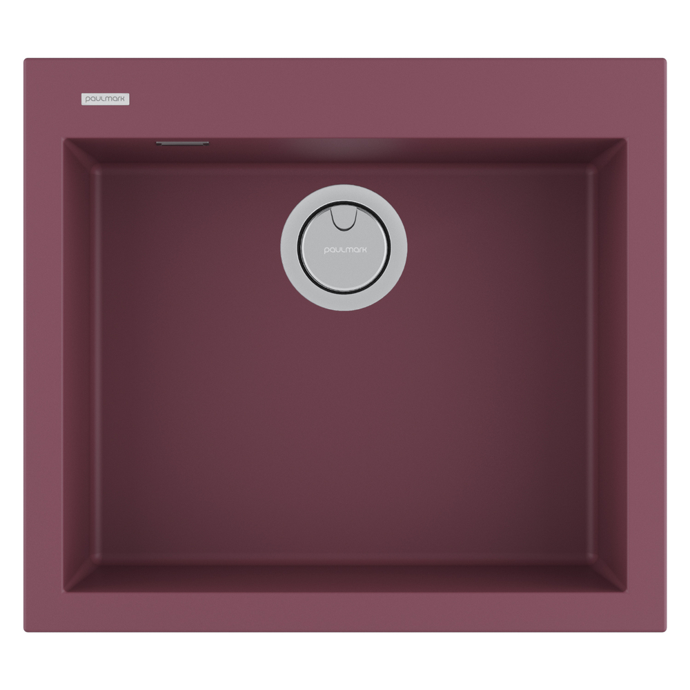 Фото товара: Paulmark DECORATION 56, мойка, гранит, merlot