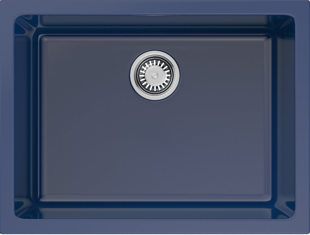 Детальное фото товара: Omoikiri Okinoshima 61-U/I-IB Glossy, мойка, керамика, indigo blue