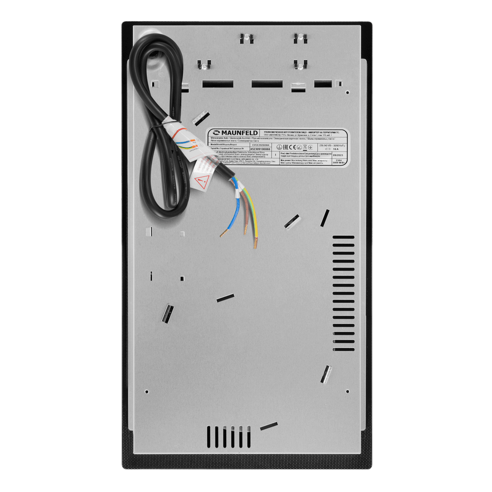 Детальное фото товара: Maunfeld CVCE292SDBK стеклокерамическая поверхность