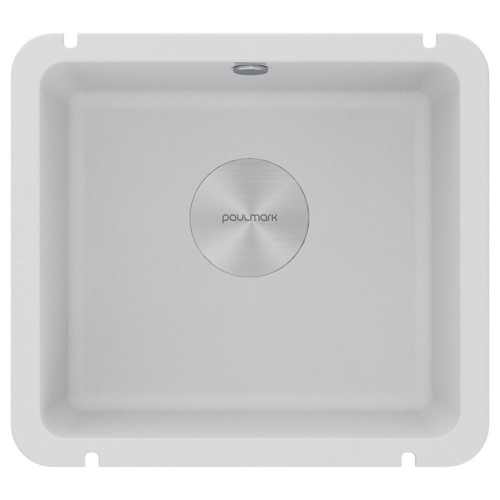 Фото товара: Paulmark UNTER, мойка, гранит, белый