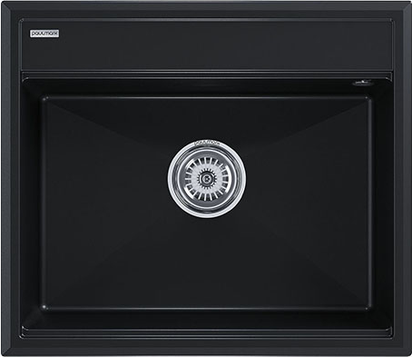 Детальное фото товара: Paulmark STEPIA-590, мойка, гранит, черный металлик