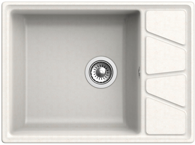 Фото товара: GranFest VERTEX GF-V-680L, мойка, мрамор, белый