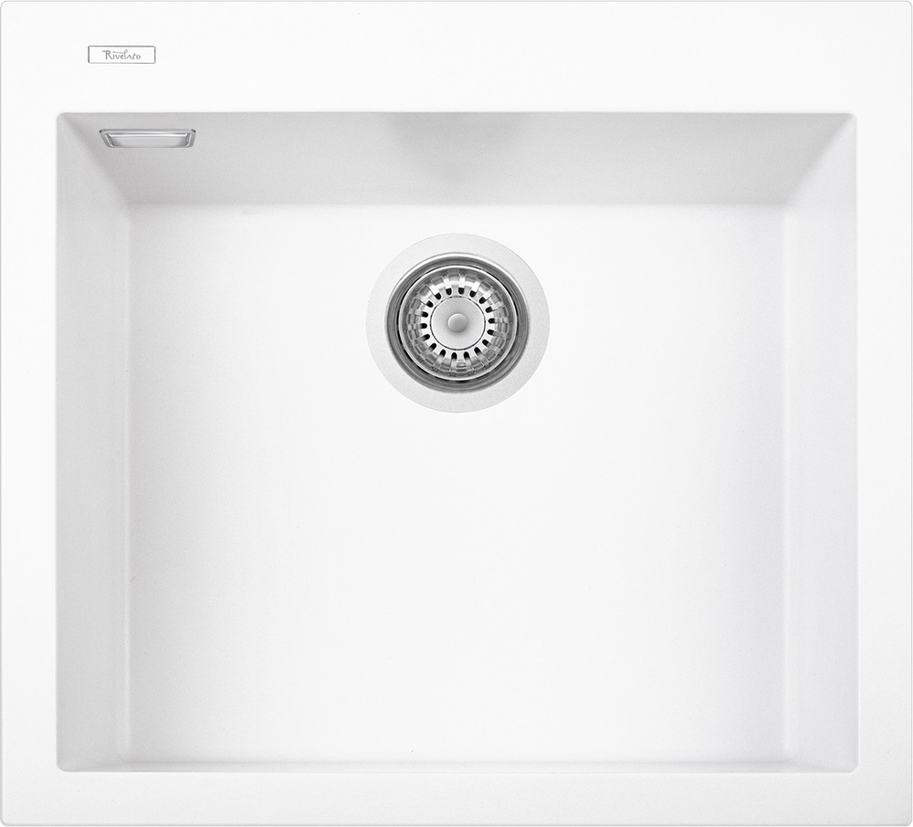 Фото товара: Rivelato ZENO ZN-5650 bianco latte, мойка, керамика, белый