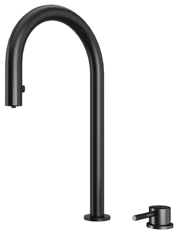 Фото товара: Paulmark ESTETICA, смеситель, антрацит