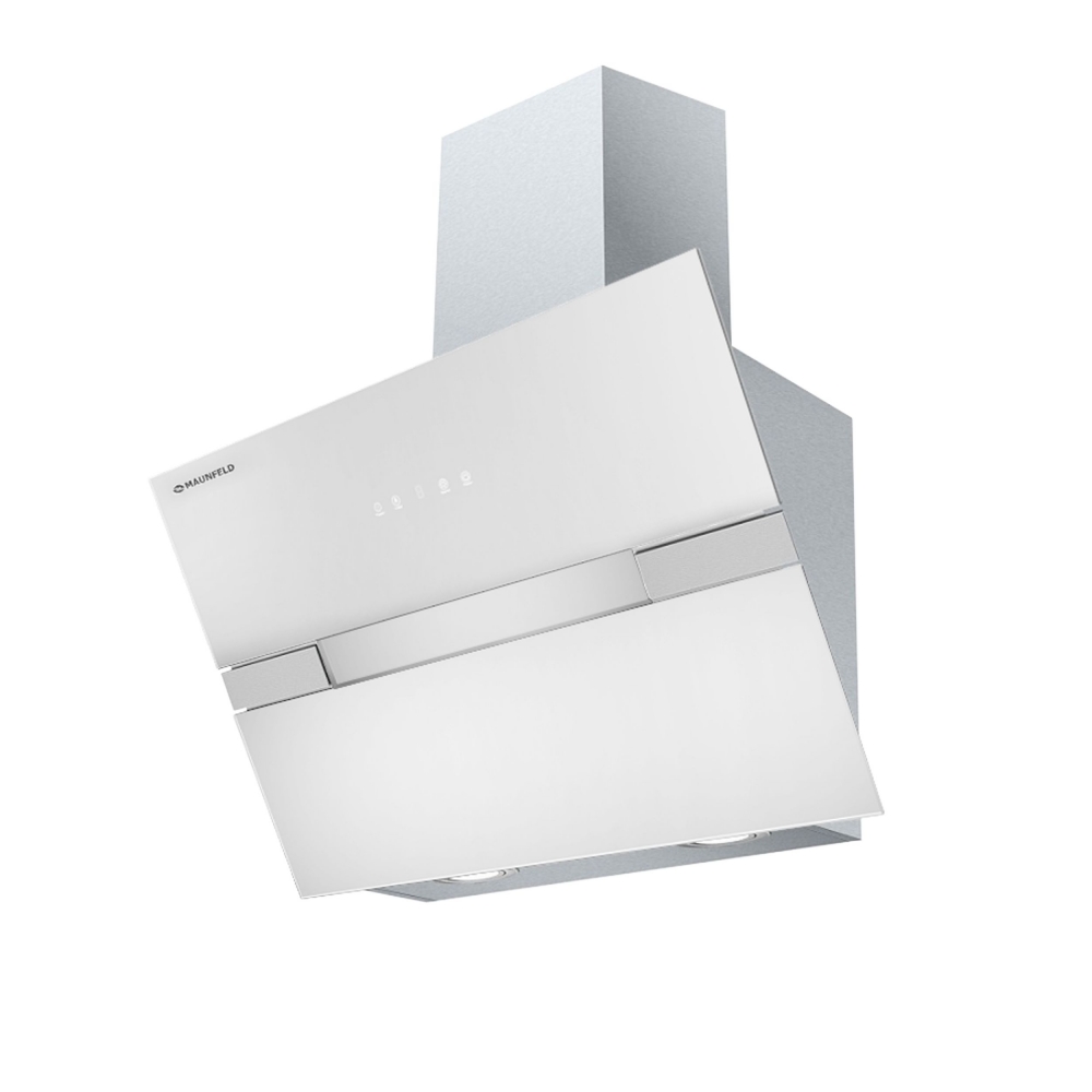 Фото товара: Maunfeld MERSEY 60 Inox Glass white