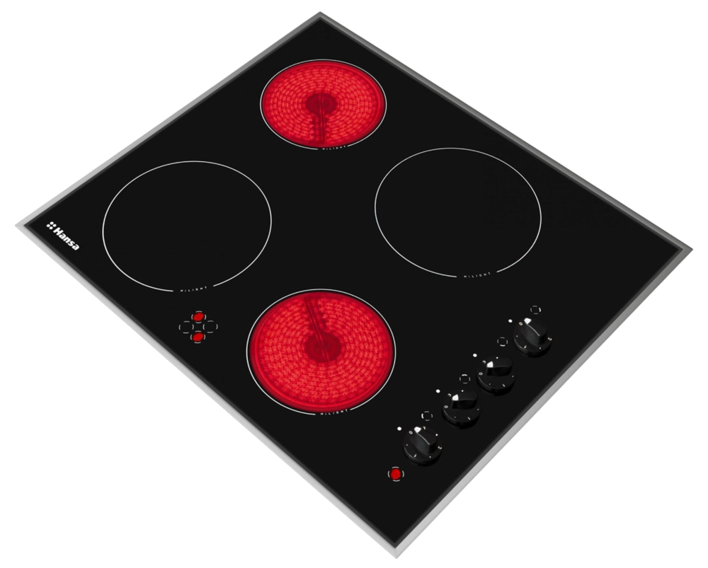 Детальное фото товара: Hansa BHCI65123030 стеклокерамическая поверхность