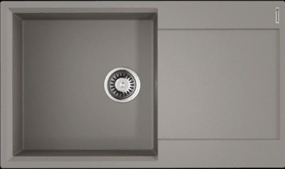 Фото товара: Omoikiri Daisen 86-GR, мойка, гранит, leningrad grey