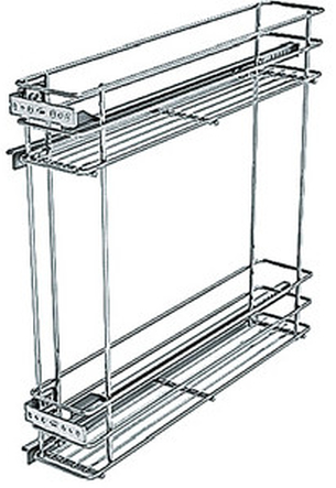Фото товара: Sige Sigma Basic бутылочница выдвижная для верхнего шкафа шириной 150 мм, 110х280х520 мм
