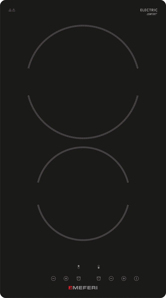 Фото товара: MEFERI MEH302BK COMFORT стеклокерамическая поверхность