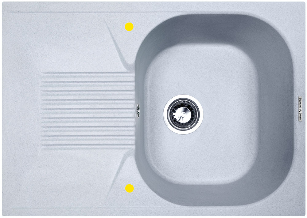 Фото товара: Zigmund & Shtain KLASSISCH 695, мойка, млечный путь  