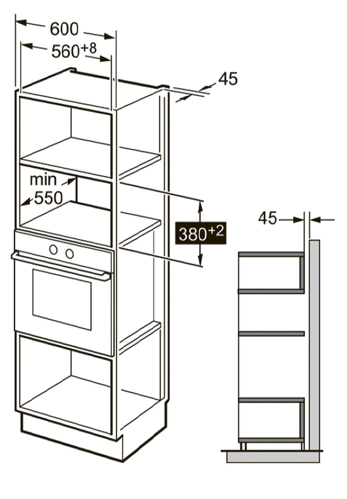 Детальное фото товара: Kuppersberg HMW 650 BL