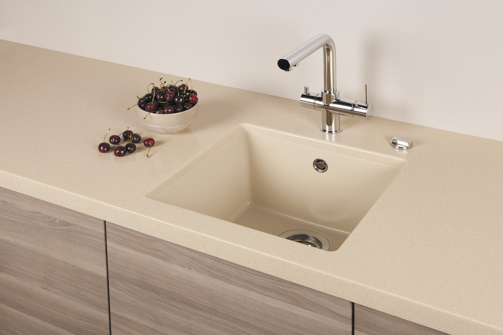 Детальное фото товара: Schock Quadro 50U, мойка, гранит, альпина