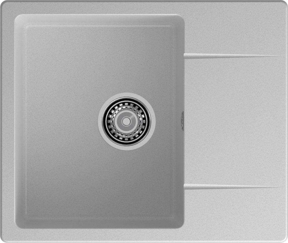 GranFest URBAN 258L, мойка, гранит, серый Фото товара: GranFest URBAN 258L, мойка, гранит, серый