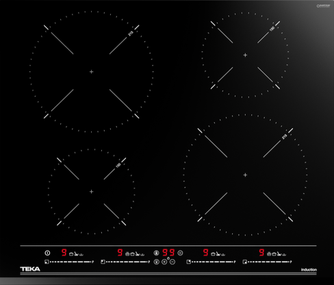 Детальное фото товара: Teka IZC 64320 MSP BLACK индукционная поверхность