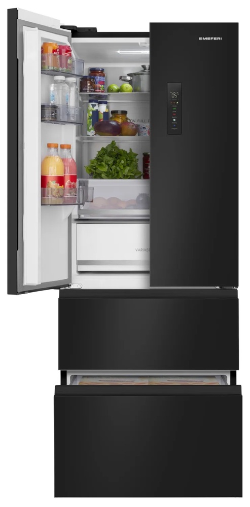 Детальное фото товара: MEFERI MFR70BK TOTAL NO FROST FRENCH DOOR ULTRA