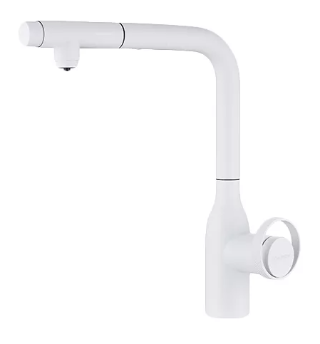 Фото товара: Paulmark URBAN, смеситель, белый матовый