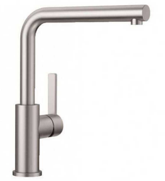 Фото товара: Blanco Lanora, смеситель, нержавеющая сталь матовая