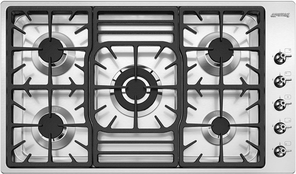 Фото товара: Smeg PGF95-4 газовая поверхность
