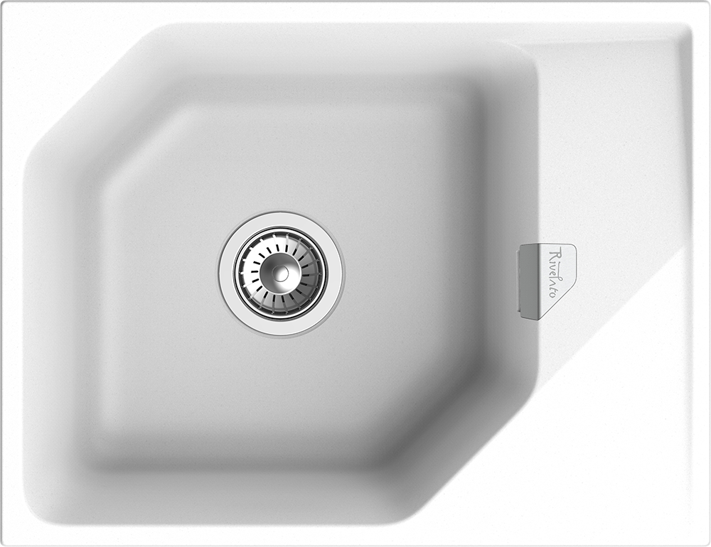 Фото товара: Rivelato LOCUS LS-65 brina, мойка, гранит, иней