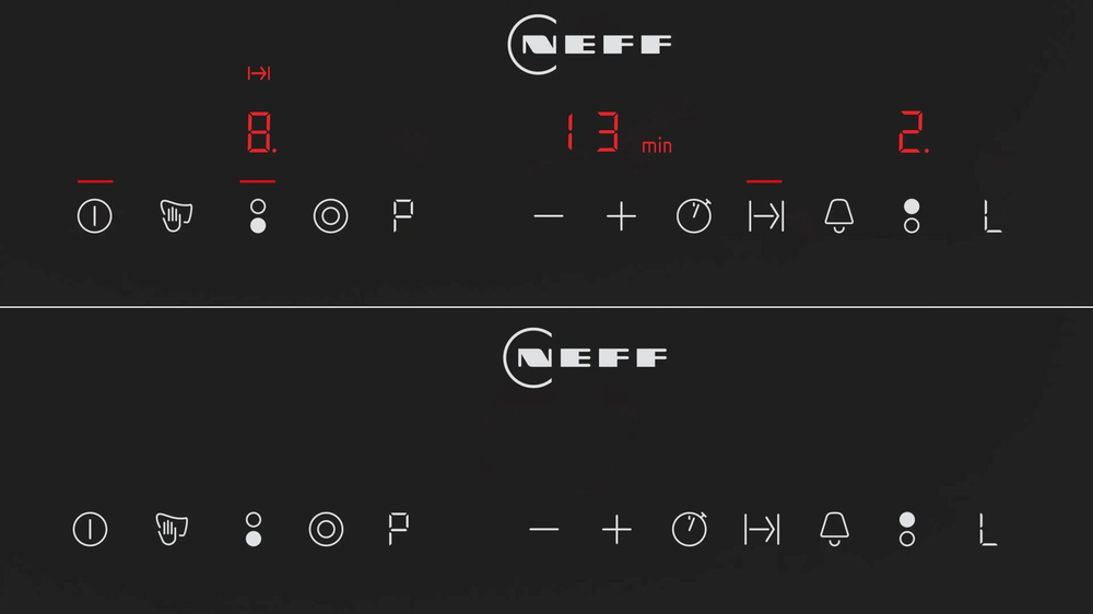 Детальное фото товара: NEFF T13TDF9L8 стеклокерамическая поверхность