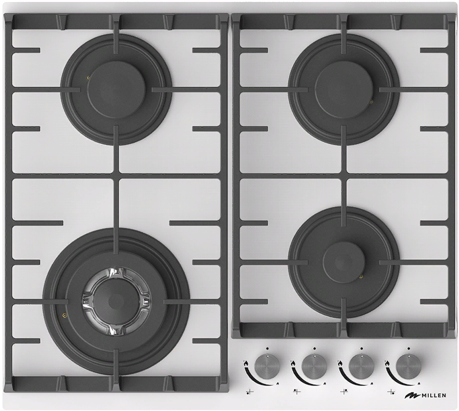 MILLEN MGHG 602 WH Фото товара: MILLEN MGHG 602 WH газовая поверхность