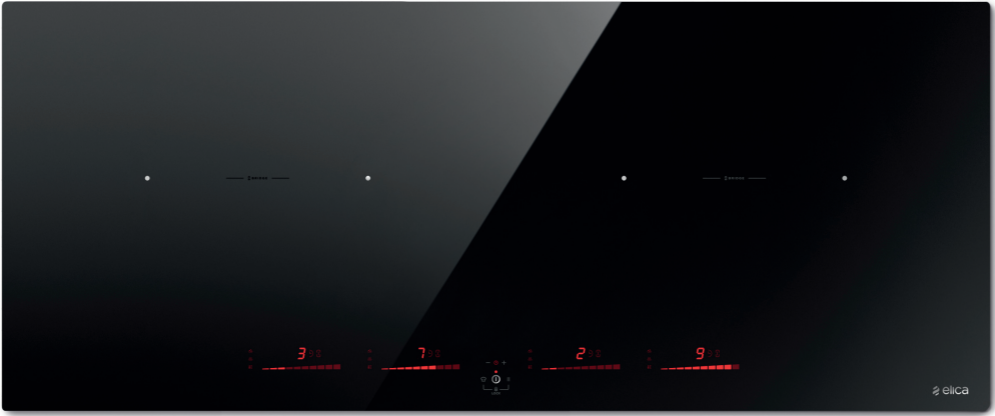 Фото товара: ELICA RATIO 874 SLIM BL индукционная поверхность