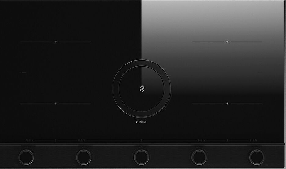 Фото товара: ELICA NIKOLATESLA UNPLUGGED BL/A/90 индукционная поверхность