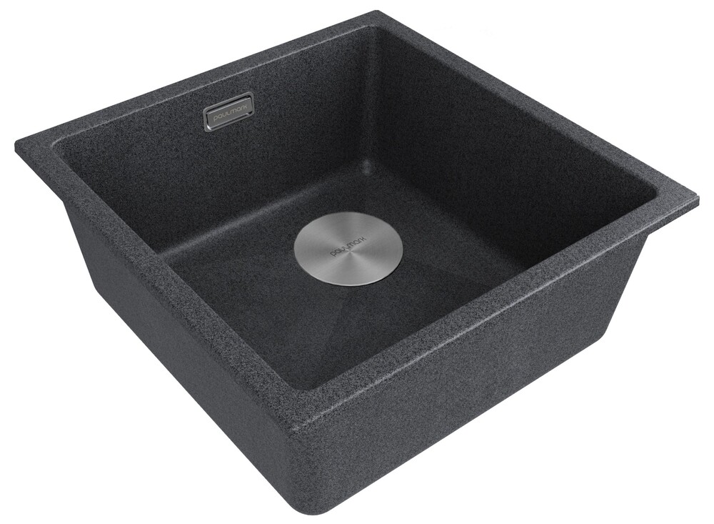Детальное фото товара: Paulmark LUMI 45UNI-SKEW, мойка, гранит, графит