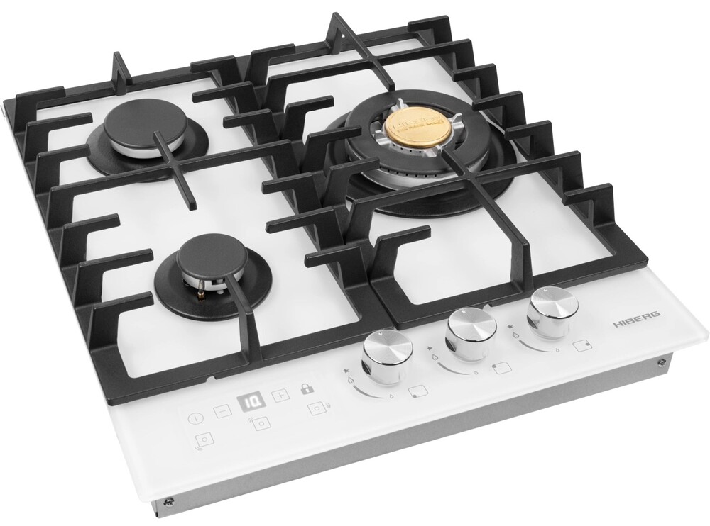 Детальное фото товара: HIBERG VM 4235 W газовая поверхность