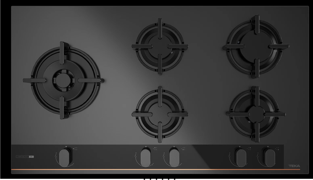 Фото товара: Teka GBC 95-G1 GBC MATT BLACK газовая поверхность
