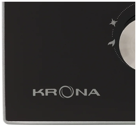 Krona HAGEL 30 BL Детальное фото товара: Krona HAGEL 30 BL газовая поверхность