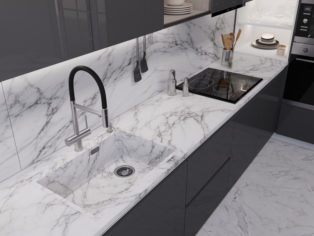 Детальное фото товара: Emar EMB-660(TOP) White Elegant, мойка, нержавеющая сталь, белый