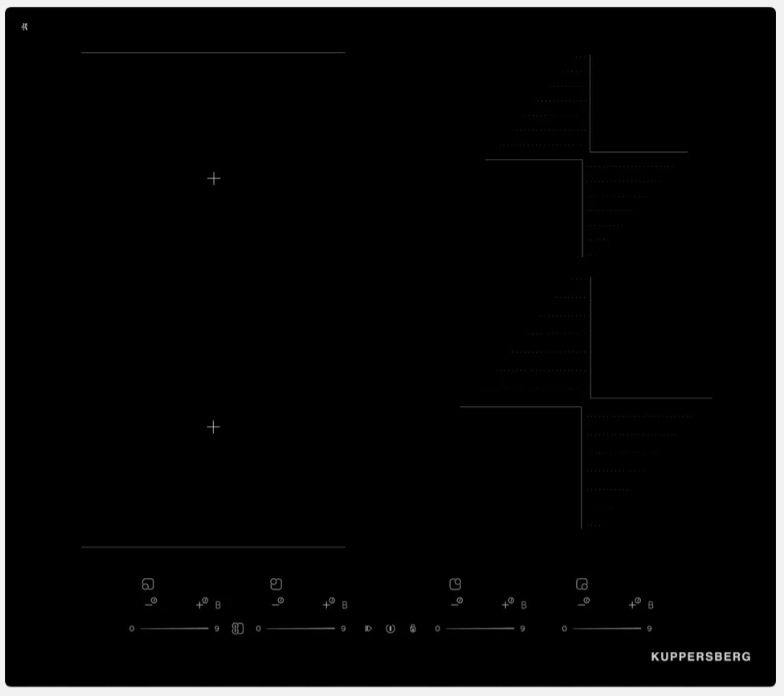 Фото товара: Kuppersberg ICI 616 индукционная поверхность
