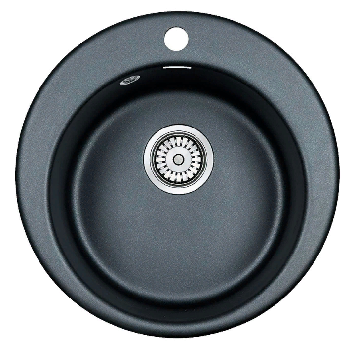 Детальное фото товара: Paulmark GELEGEN 50, мойка, гранит, черный металлик