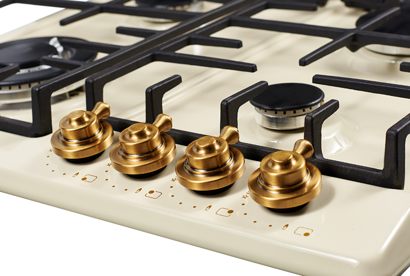 Детальное фото товара: Kuppersberg FV6TGRZ C Bronze газовая поверхность